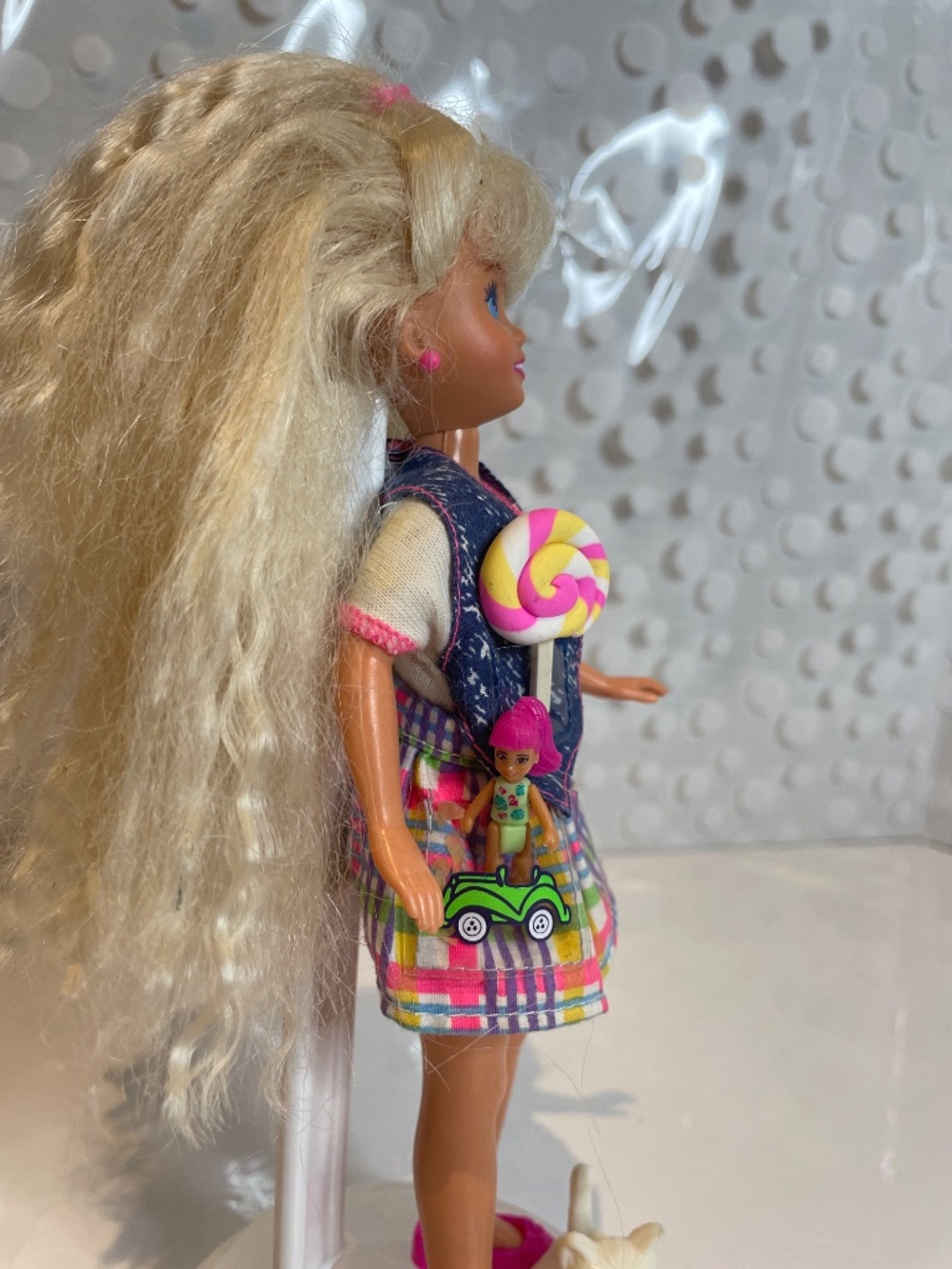 Vintage 1994 🎒🛝Stacie Polly Pocket doll - Picture 5 of 16